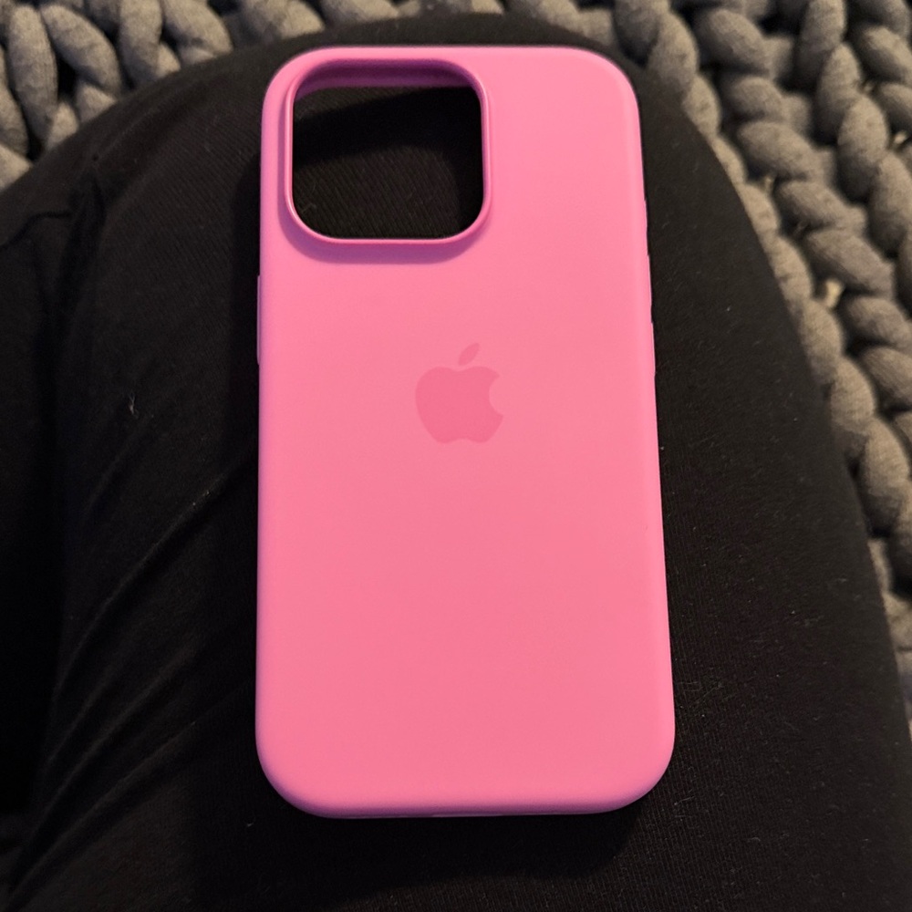 Apple Vibrant Pink iPhone Case